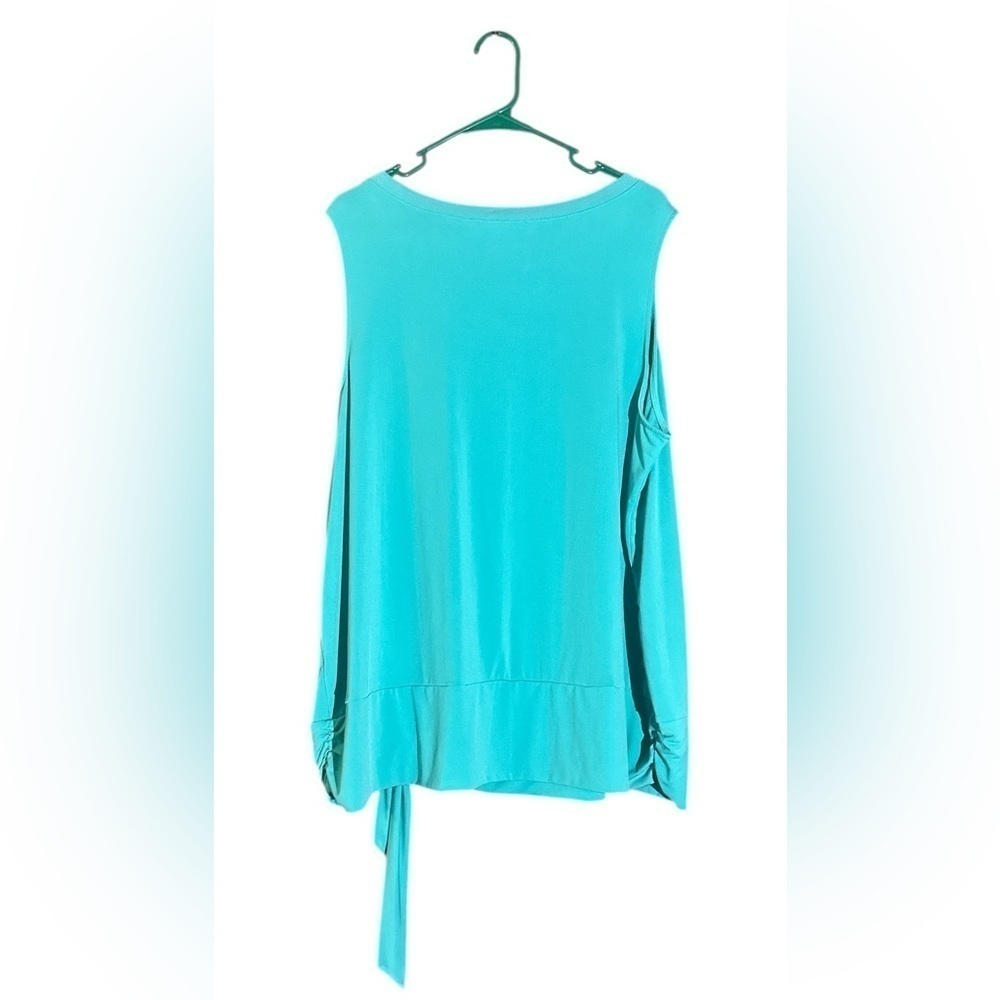 Susan Graver Everyday Liquid knit top Sz 2X - Picture 4 of 13